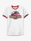 Jurassic Park Logo Ringer T-Shirt