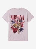 Nirvana In Utero Flowers Girls T-Shirt
