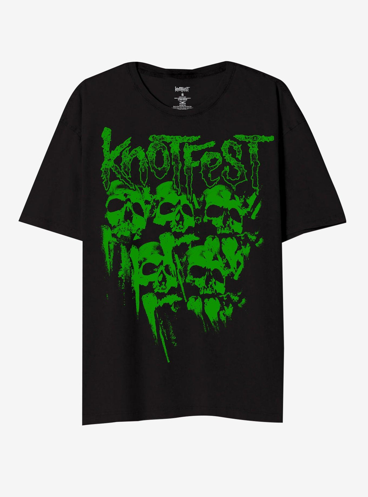 Slipknot Knot Fest Skulls Glow-In-The-Dark T-Shirt | Premium Unisex T-Shirt, Trending Graphic Tee