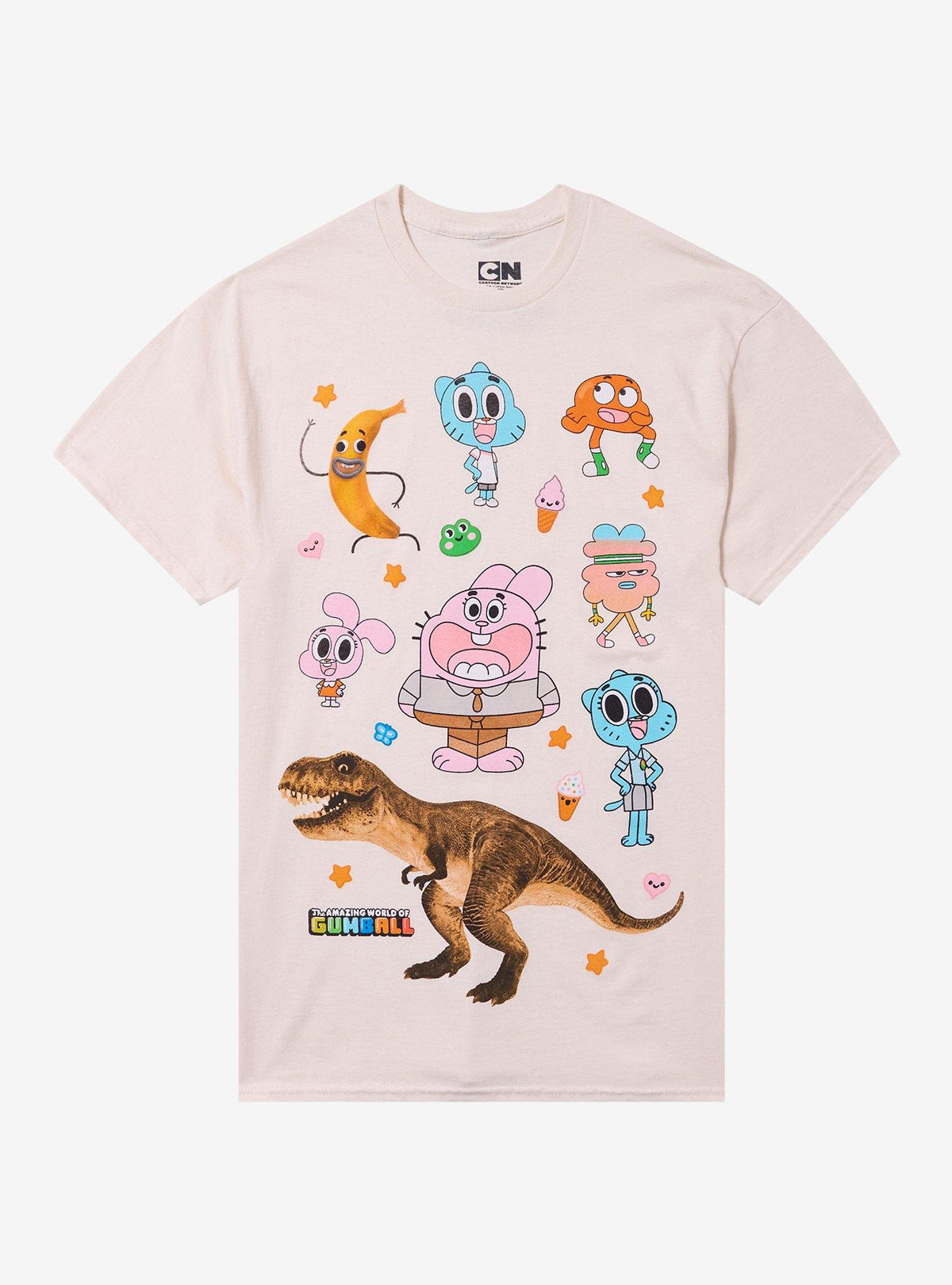 The Amazing World Of Gumball Characters T-Shirt | Premium Unisex T-Shirt, Trending Graphic Tee