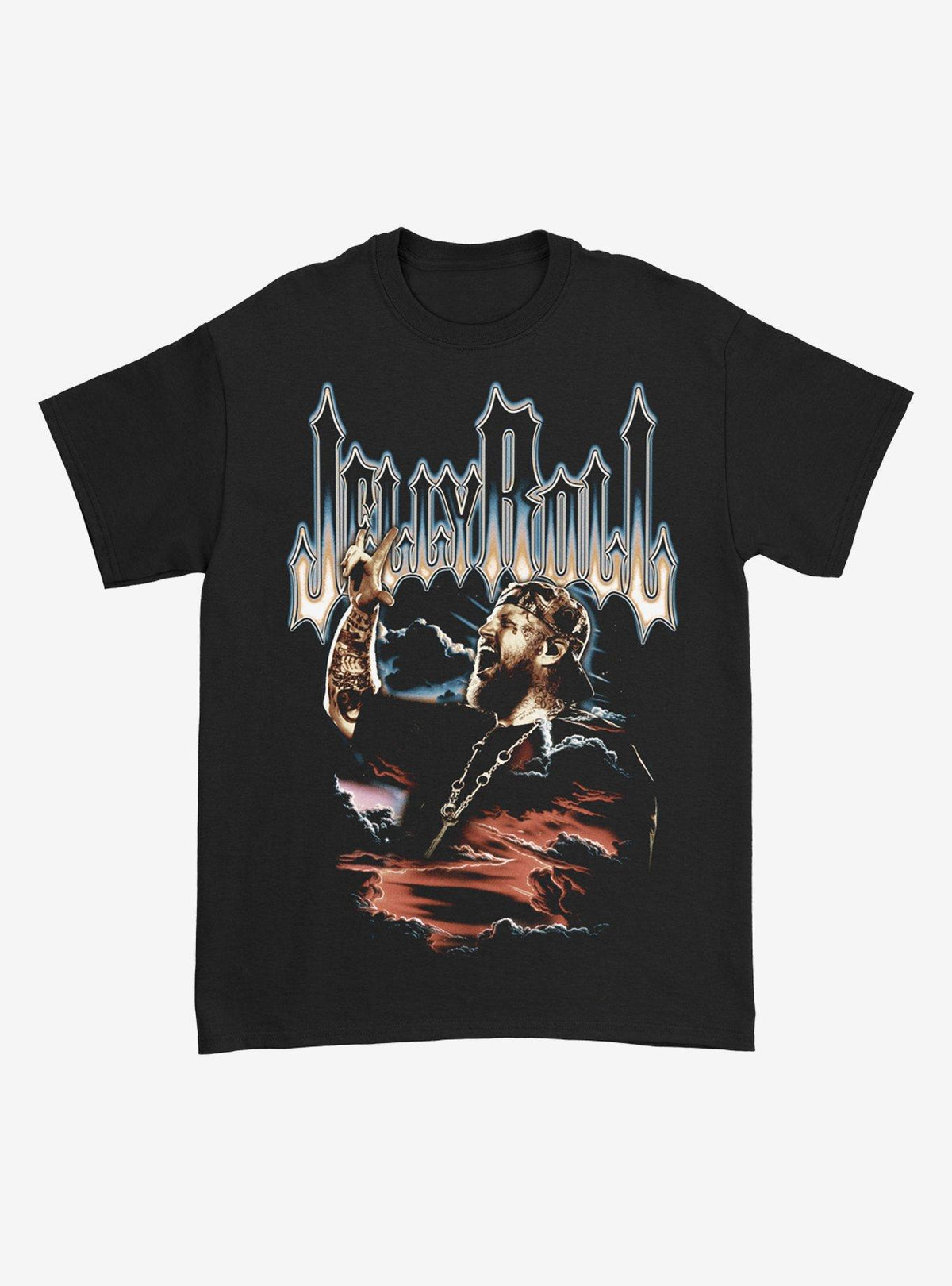 Jelly Roll Lightning Portrait T-Shirt | Premium Unisex T-Shirt, Trending Graphic Tee