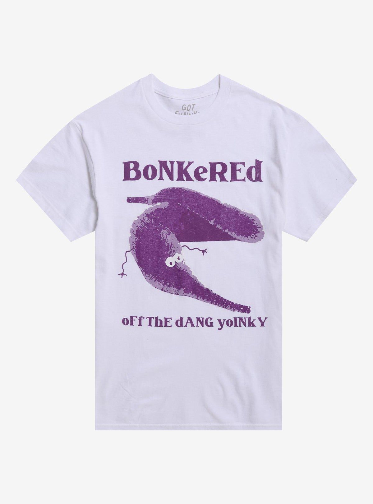 Bonkered Off The Yoinky Worm T Shirt By Got Funny T Shirt High Search Demand Funny Quote
