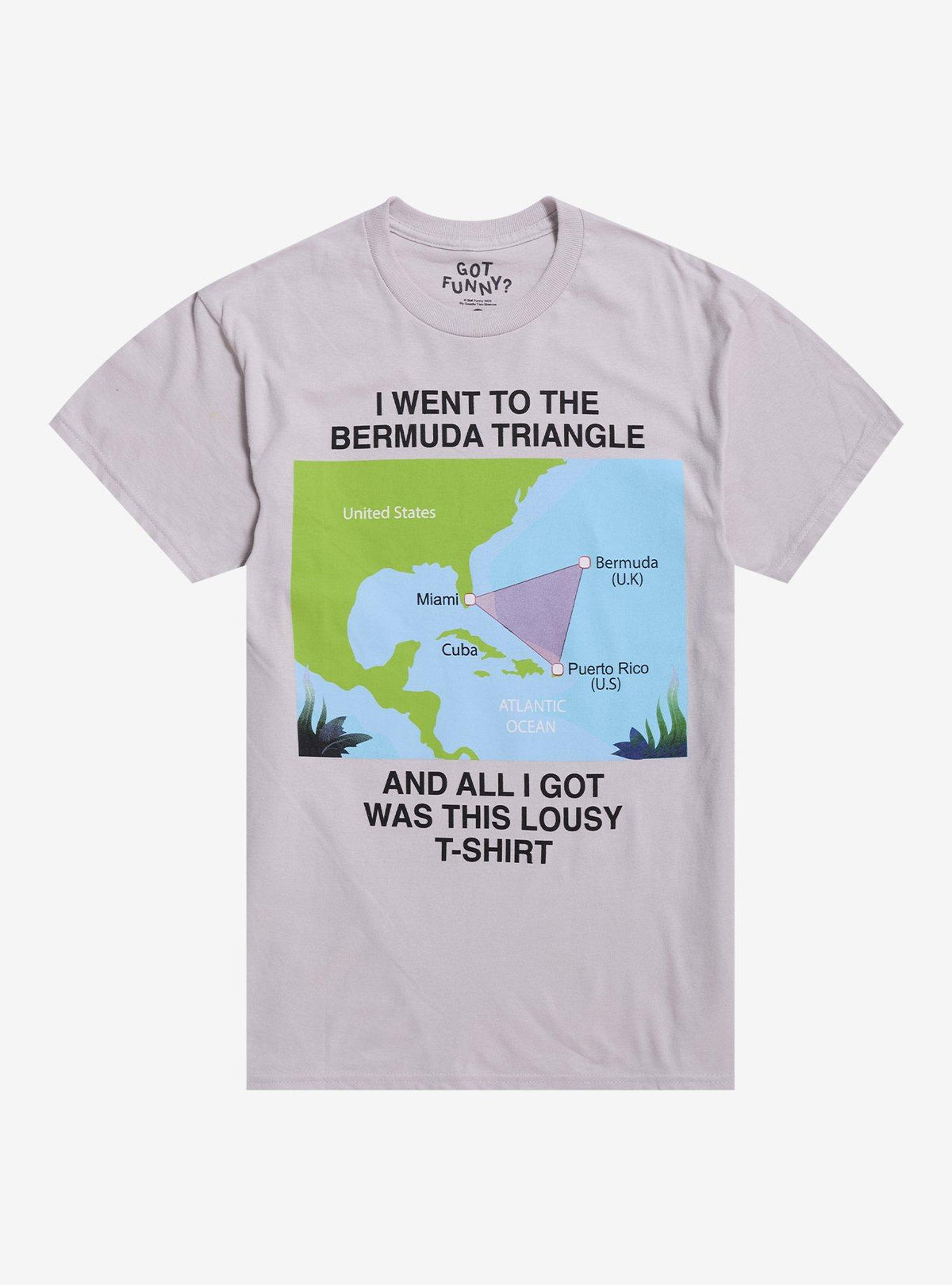 Bermuda Triangle Lousy T Shirt By Got Funny T Shirt High Search Demand Daily Wear