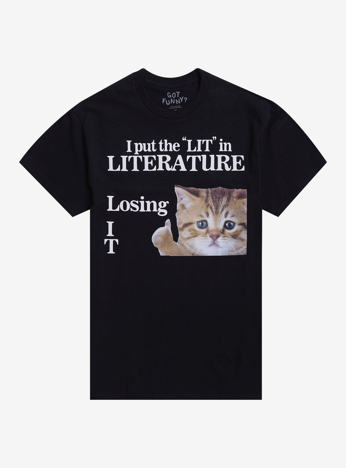 Losing It Cat T Shirt By Got Funny T Shirt Trending US Funny Quote