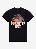 Burnt TF Out Rat T Shirt By Got Funny T Shirt Premium Print Gift Ready