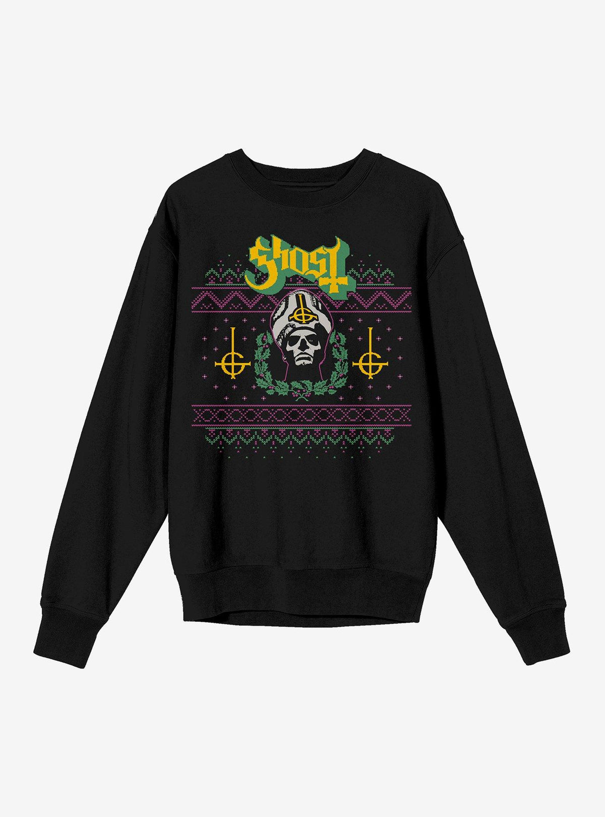 Ghost Papa Emeritus Holiday Sweatshirt