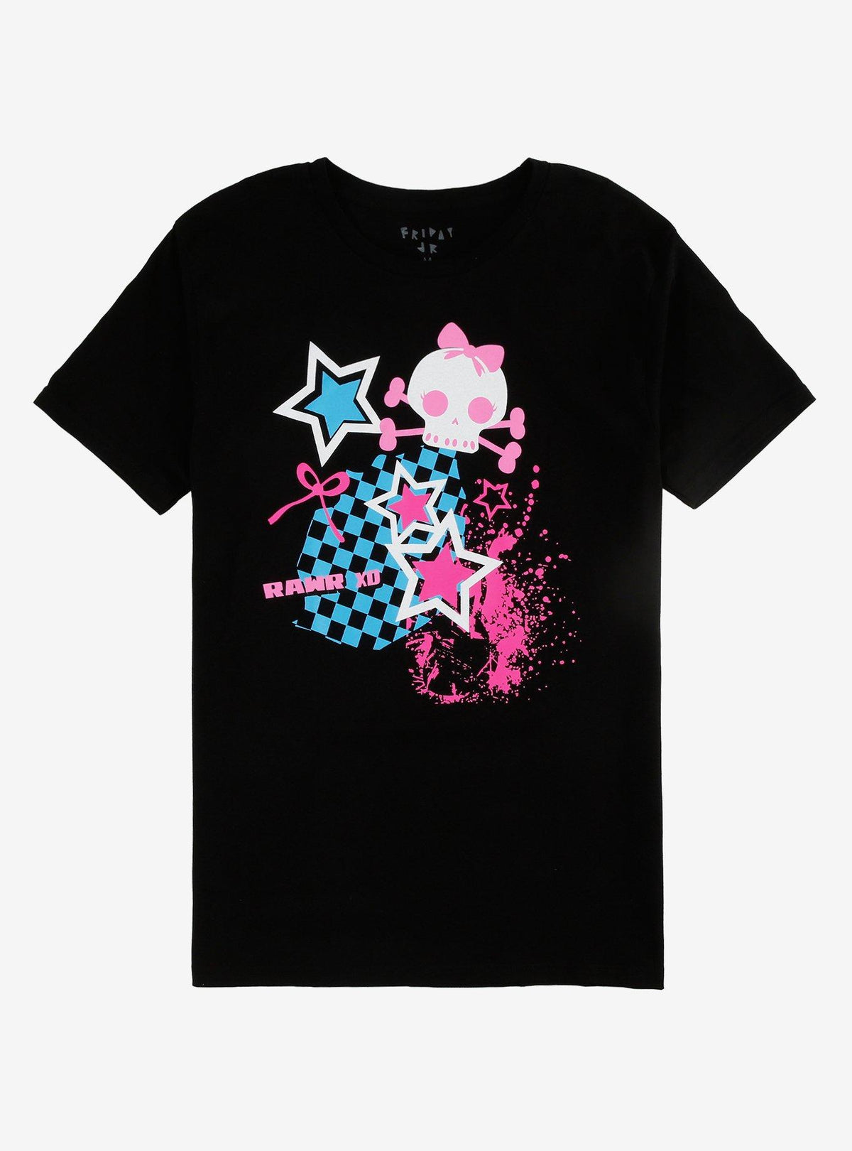 Rawr Skull Star T-Shirt