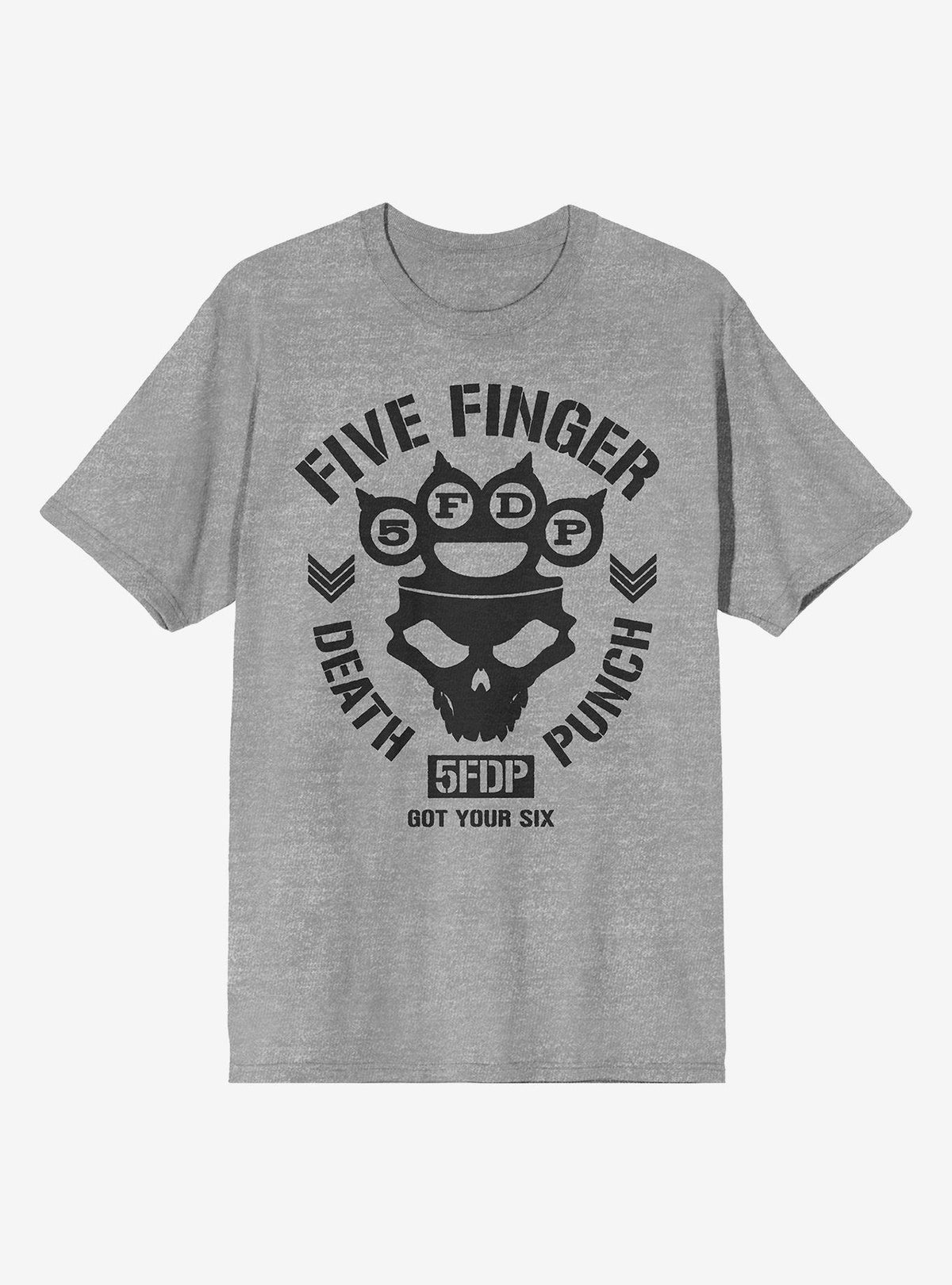 Five Finger Death Punch Brass Knuckle Logo T-Shirt | Premium Unisex T-Shirt, Trending Graphic Tee