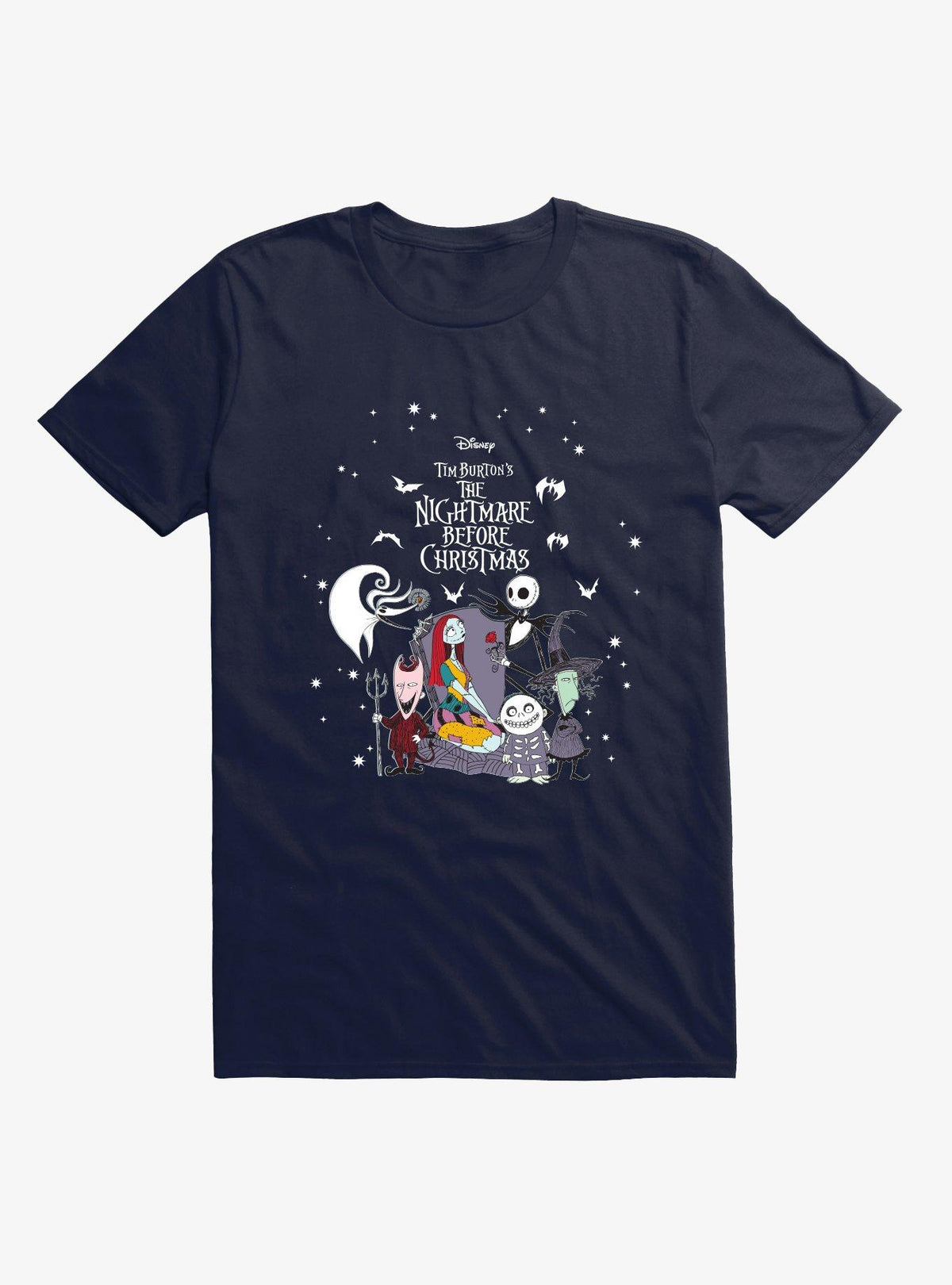 spooky holiday Characters T-Shirt Hot Topic Exclusive