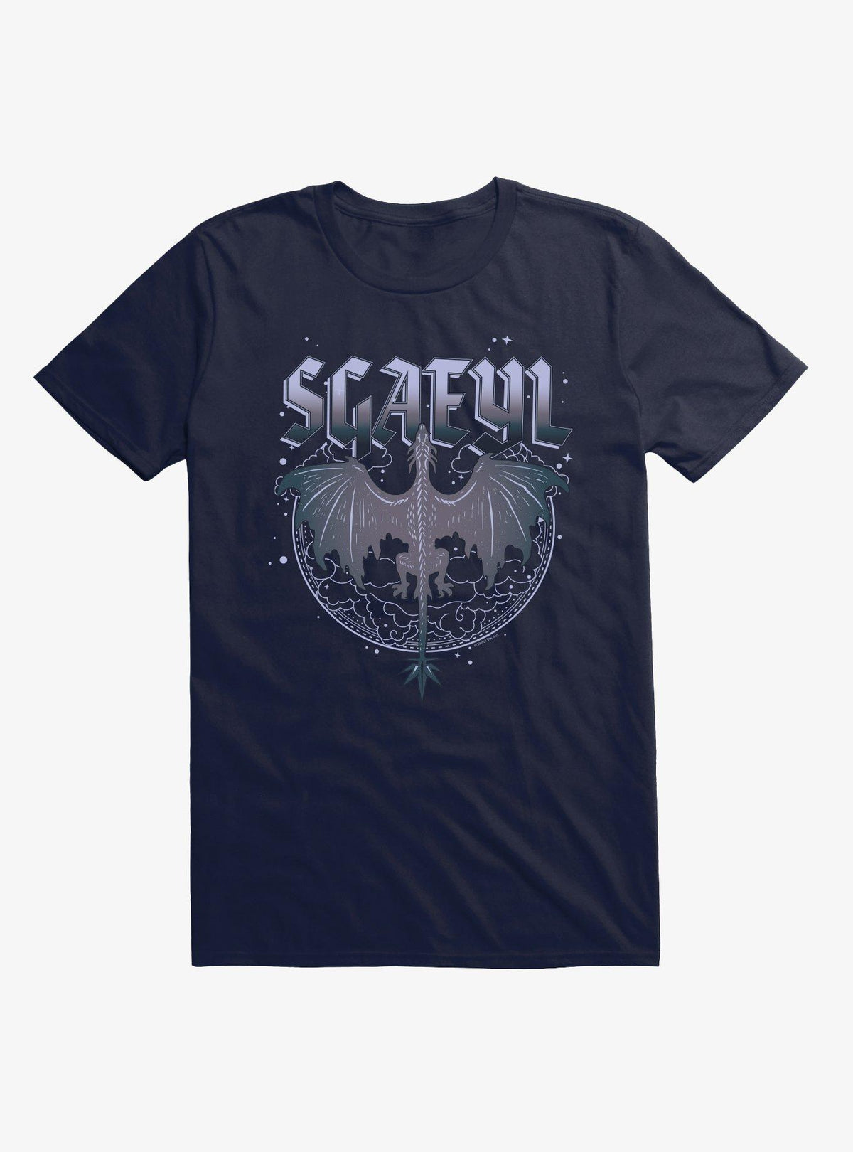 Fourth Wing Sgaeyl Daggertail Flight T-Shirt Hot Topic Exclusive 2