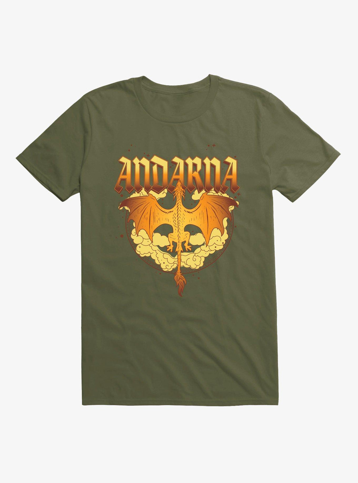 Fourth Wing Andarna Dragon Flight T-Shirt Hot Topic Exclusive