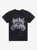 Bring Me The Horizon Logo Mineral Wash T-Shirt | Premium Unisex T-Shirt, Trending Graphic Tee