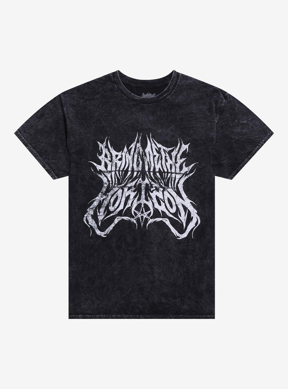 Bring Me The Horizon Logo Mineral Wash T-Shirt | Premium Unisex T-Shirt, Trending Graphic Tee