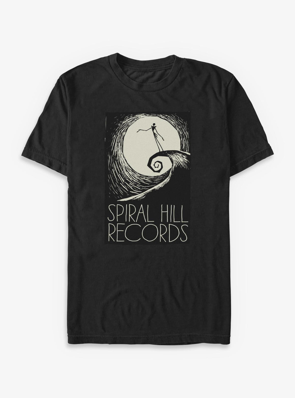 spooky holiday Jack Spiral Hill Records T-Shirt