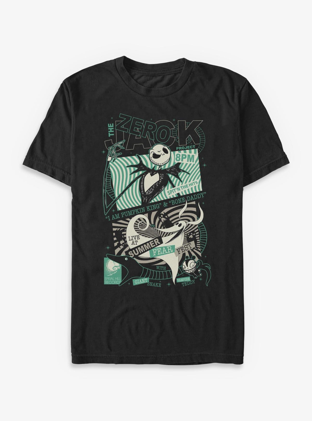 spooky holiday Jack Zero Poster T-Shirt