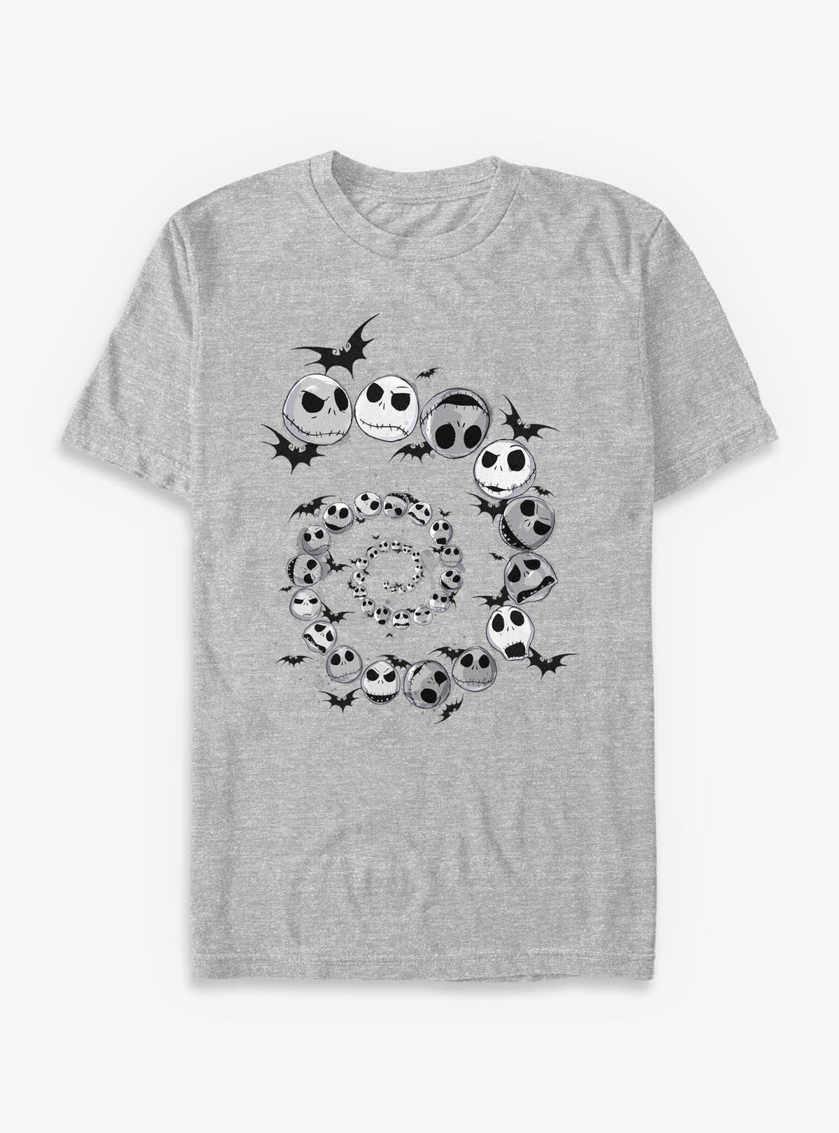 spooky holiday Spiral Jack Head T-Shirt