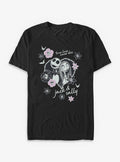 spooky holiday Heart Jack And Sally T-Shirt