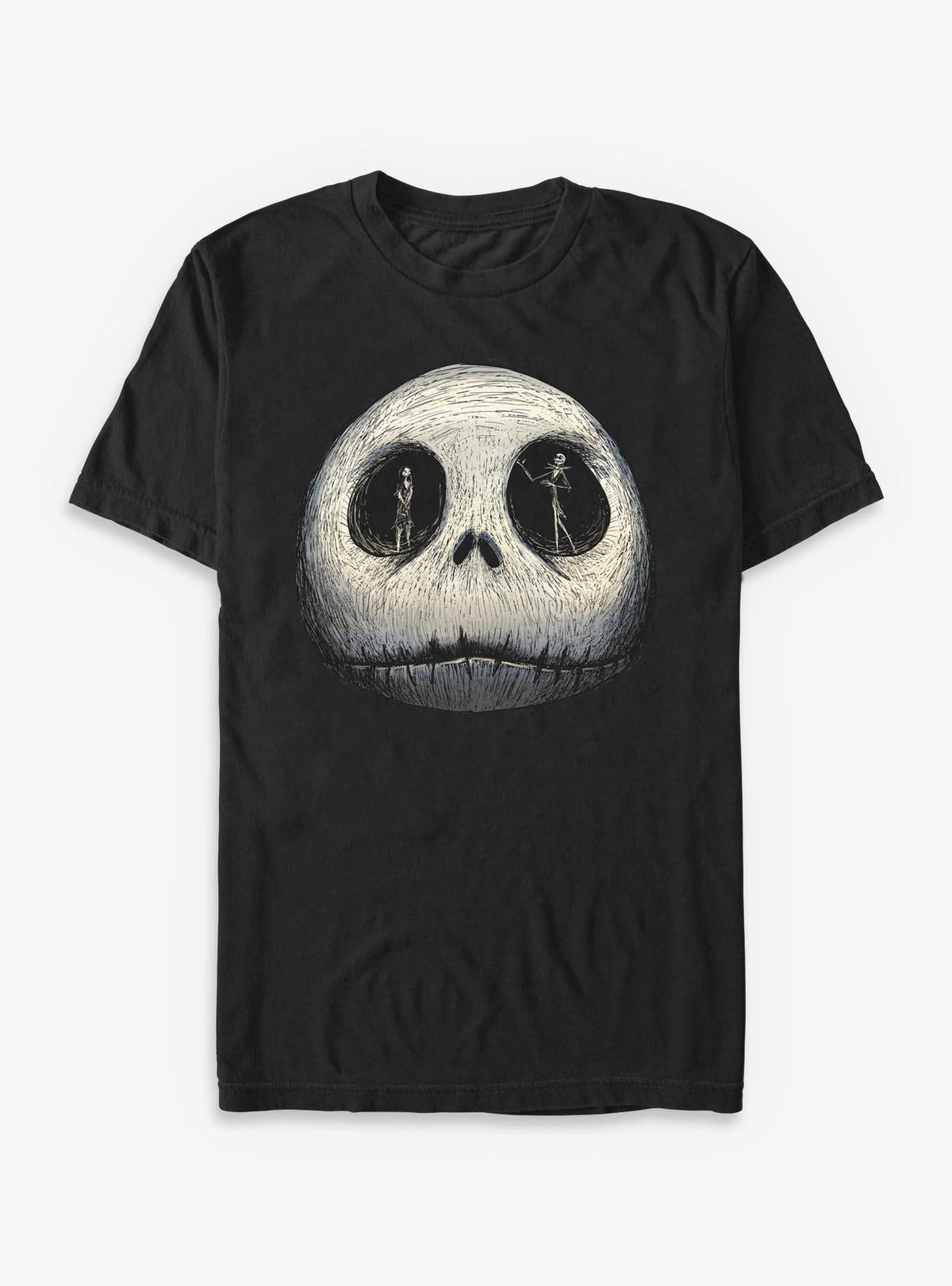 spooky holiday Jack Sally Inside Eyes T-Shirt