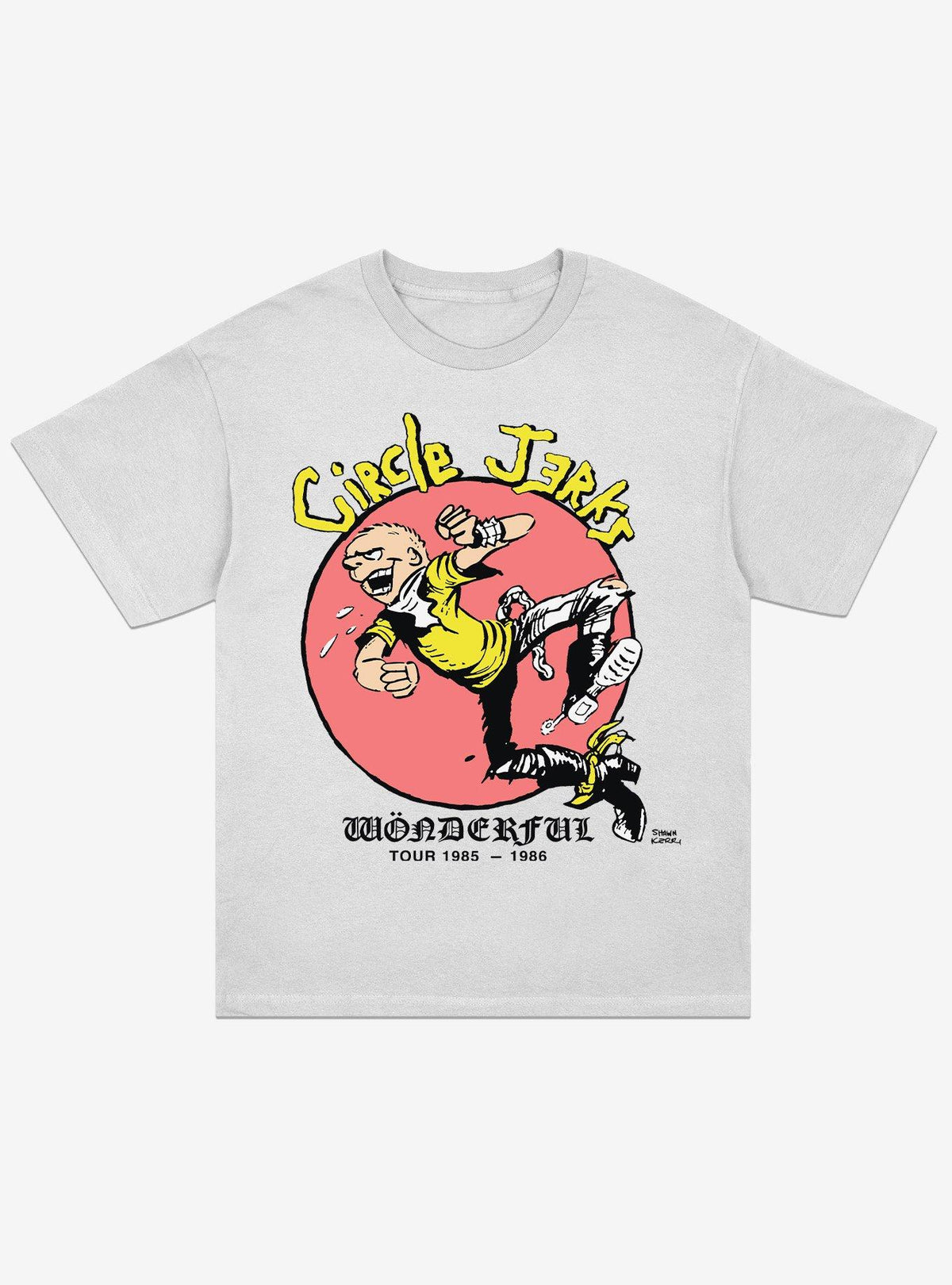 Circle Jerks Wonderful Tour T-Shirt | Premium Unisex T-Shirt, Trending Graphic Tee