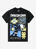 Dandadan Panels T Shirt T Shirt Comfort Fit Humor Gift