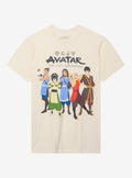 Avatar The Last Airbender Team Avatar Group T-Shirt | Premium Unisex T-Shirt, Trending Graphic Tee