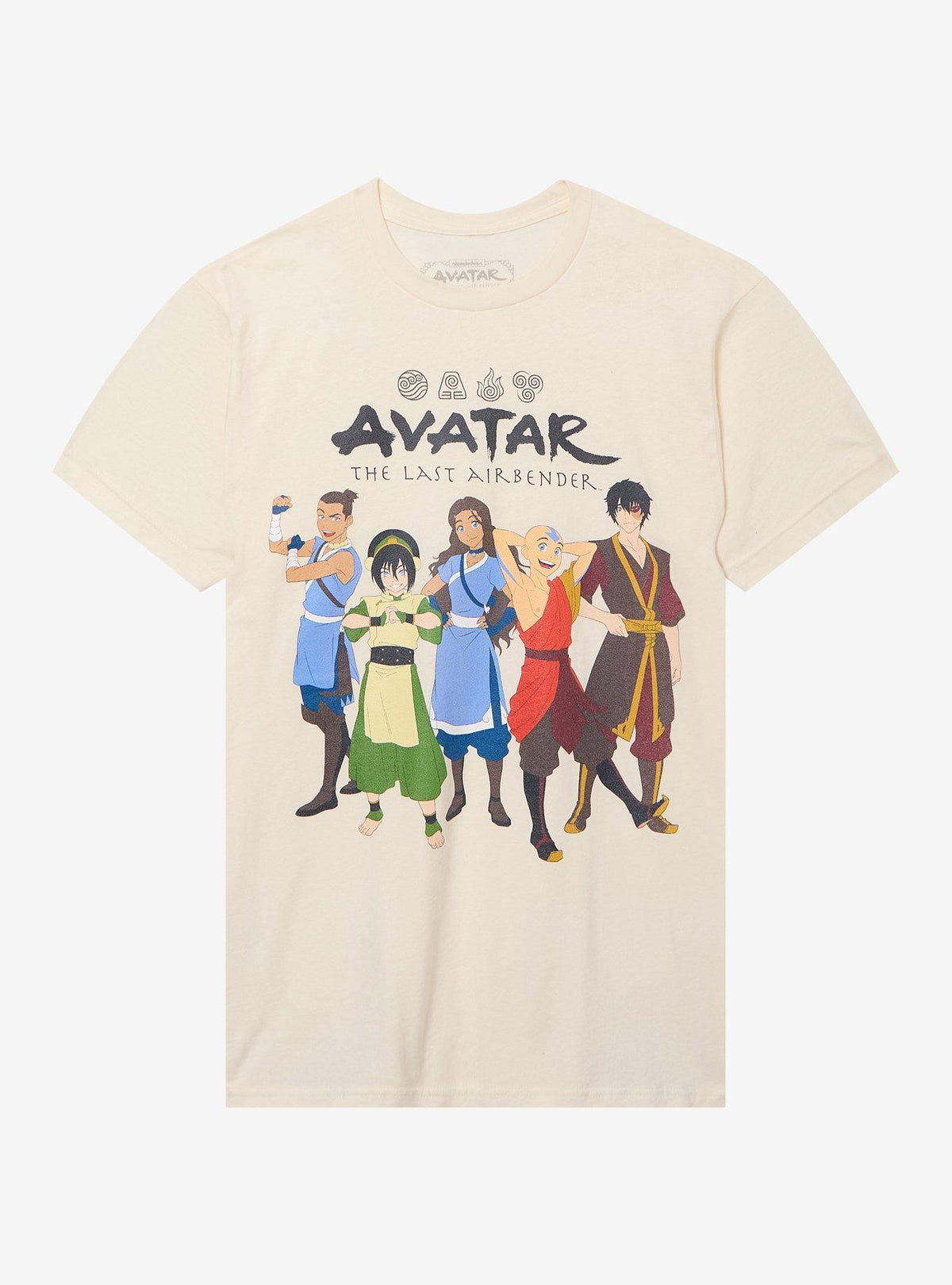 Avatar The Last Airbender Team Avatar Group T-Shirt | Premium Unisex T-Shirt, Trending Graphic Tee