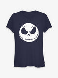 spooky holiday Big Face Jack Girls T-Shirt 2