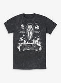spooky holiday Jack Ruler Of The Night Mineral Wash T-Shirt