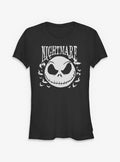 spooky holiday Nightmare Jack Girls T-Shirt