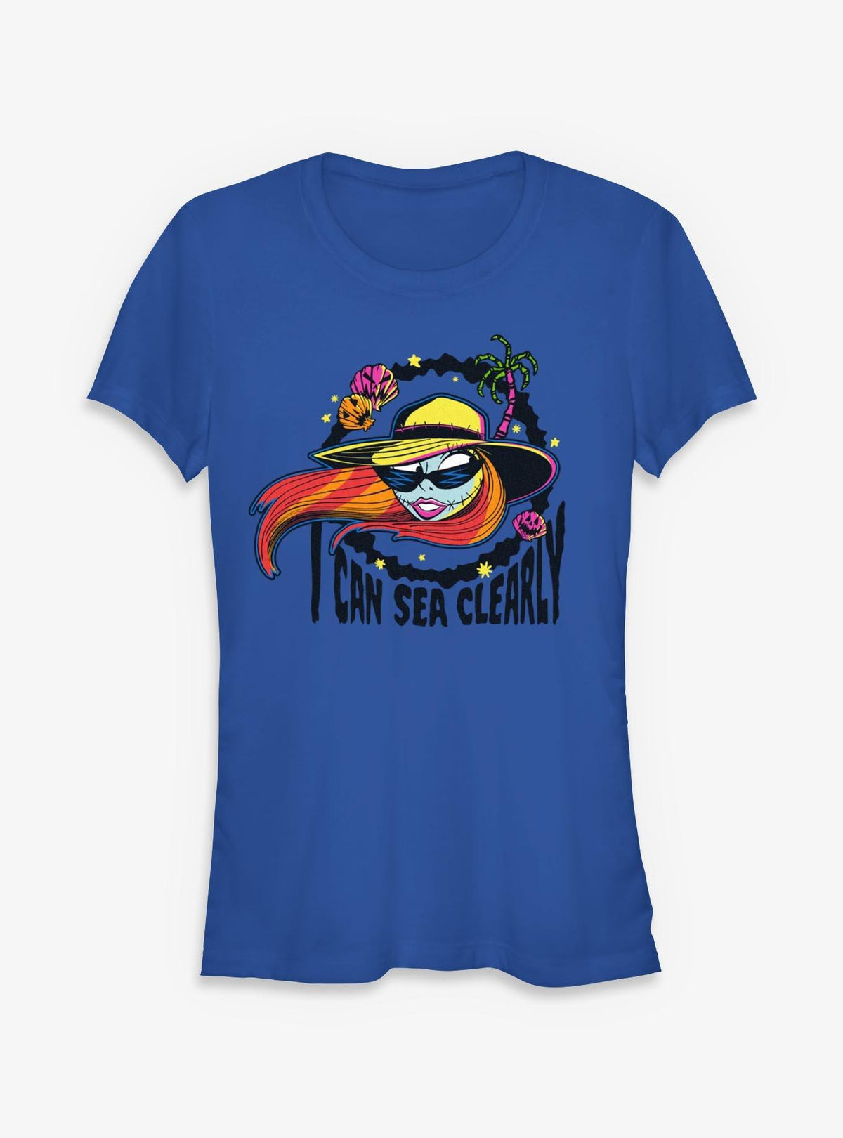 spooky holiday Sally I Can Sea Clearly Girls T-Shirt