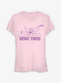 spooky holiday Jack Is Dead Tired Girls T-Shirt