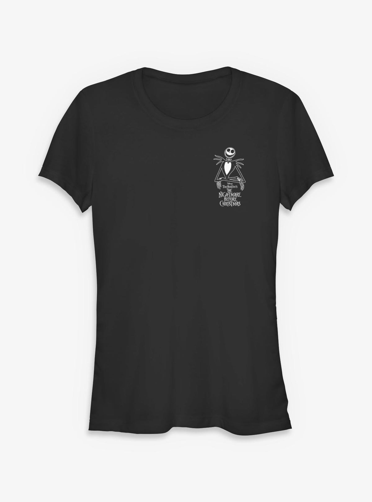 spooky holiday Jack Pocket Logo Girls T-Shirt