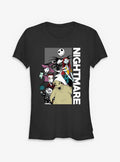 spooky holiday Stacked Group Girls T-Shirt