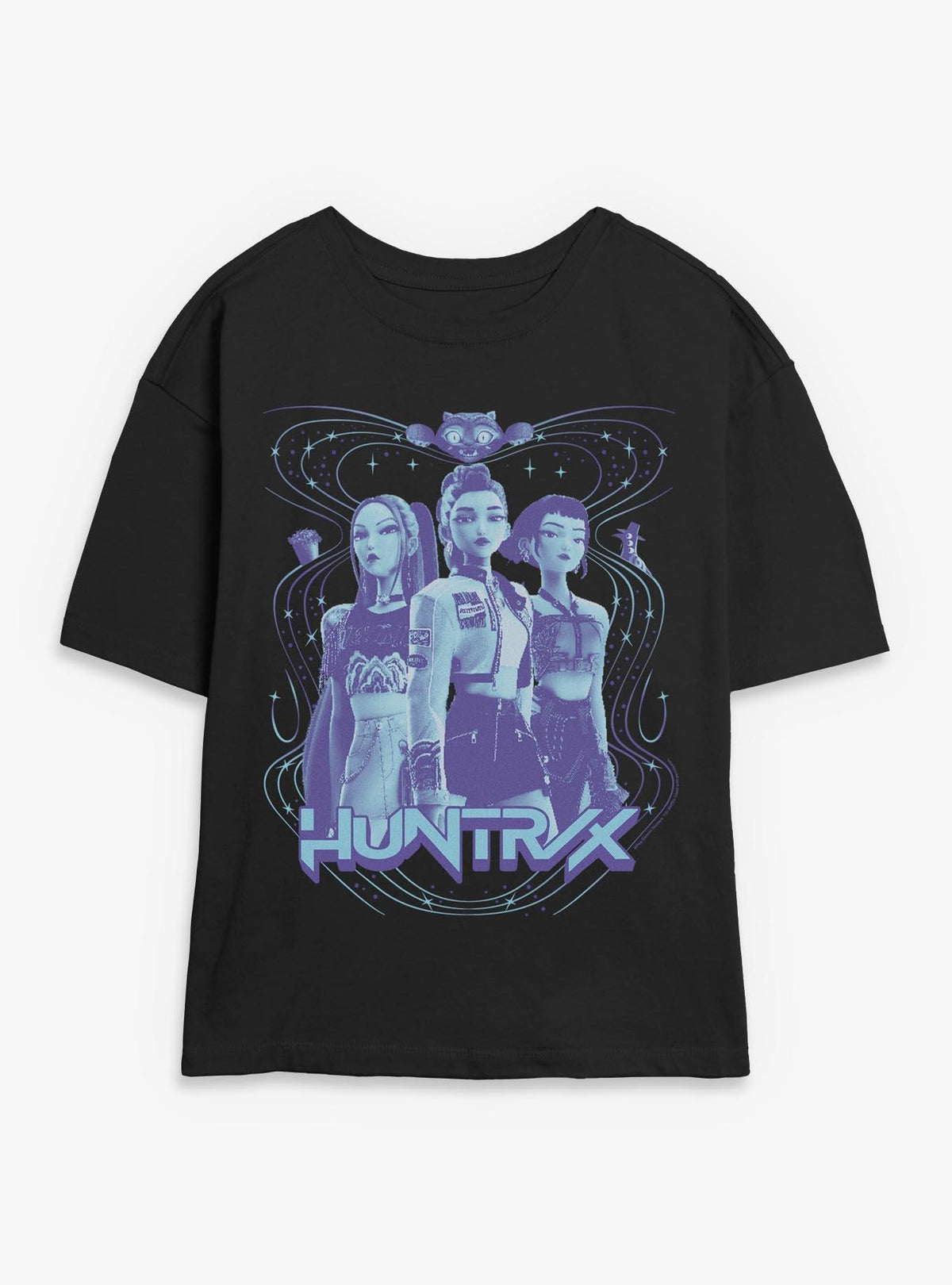 KPop Demon Hunters Huntrix Honmoon Girls Skimmer T-Shirt