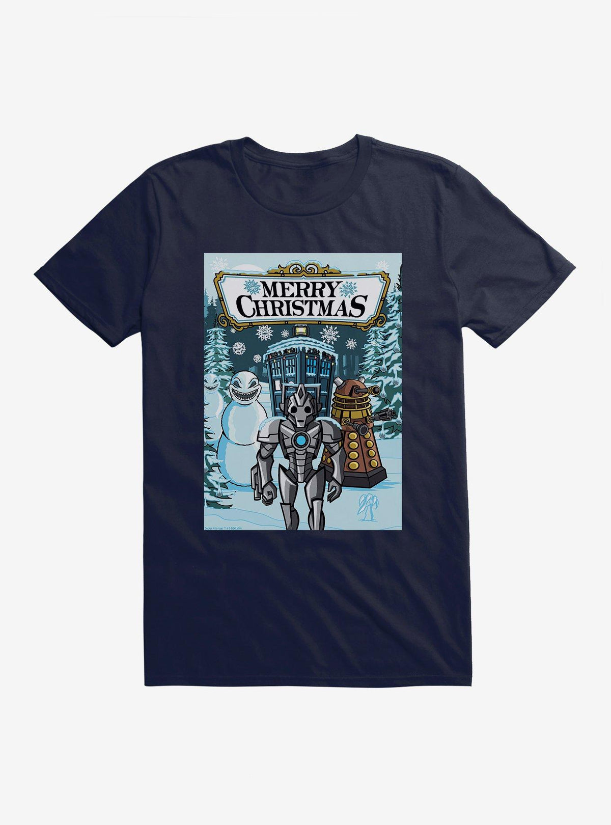 Doctor Who Merry Christmas T-Shirt