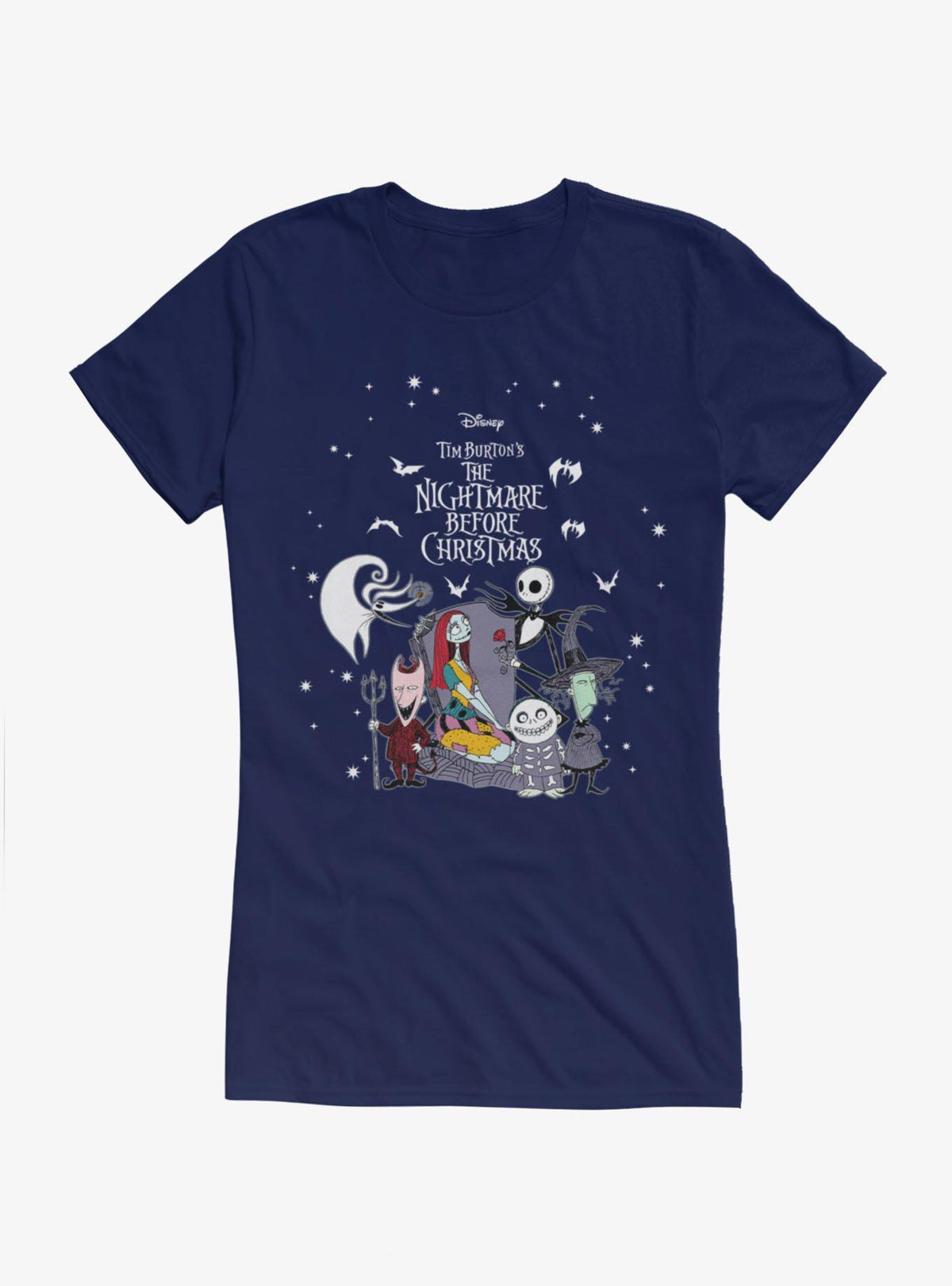 spooky holiday Stars Girls T-Shirt Hot Topic Exclusive