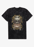 spooky holiday Jack Pumpkin Flourish Mineral Wash T-Shirt Hot Topic Exclusive
