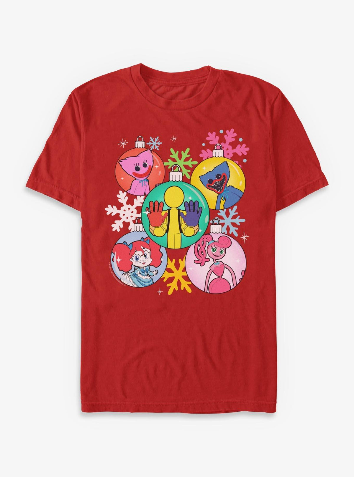 Poppy Playtime Christmas Balls T-Shirt