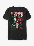 Stranger Things Christmas Flash Sheet T-Shirt