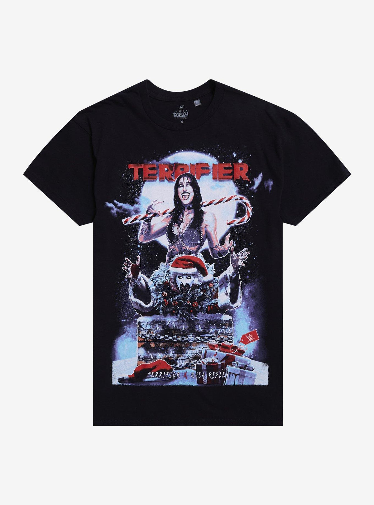WWE Rhea Ripley X Terrifier Holiday T Shirt T Shirt Viral TikTok Gift Ready