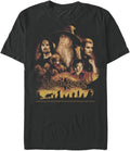 Bros Lord Fellowship Of The Ring Character Heads Men S Tops Short Sleeve Tee Shirt T Shirt Everyday Wear
