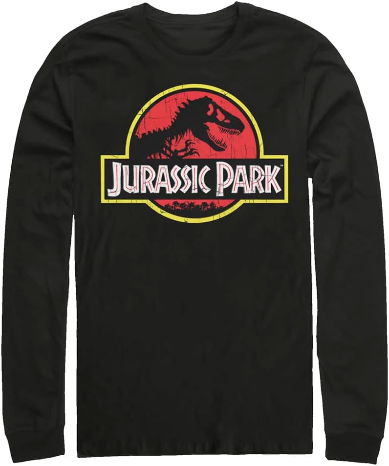Jurassic Park Big Tall Men S Tops Long Sleeve Tee Shirt T Shirt Minimal Style