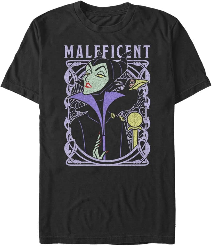 Big Tall Villains Maleficent Color Men S Tops Short Sleeve Tee Shirt T Shirt Minimal Style