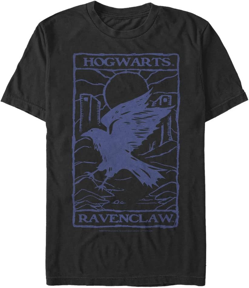 Men S Big Tall Ravenclaw Tarot T Shirt Black 2x Large T Shirt Premium Print
