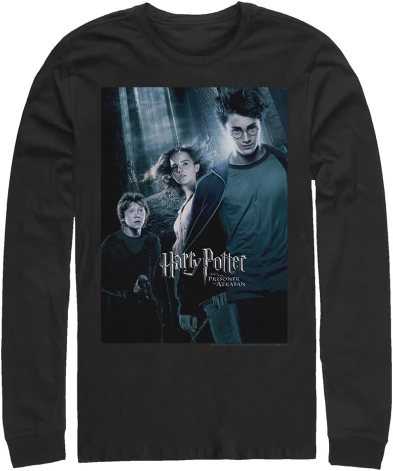 Azkaban Forest Poster Men S Tops Long Sleeve Tee Shirt T Shirt Everyday Wear