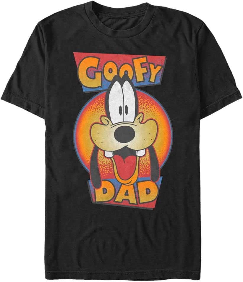 Big Tall Movie Goofy Dad Men S Tops Short Sleeve Tee Shirt Black 3x Large T Shirt US Trend