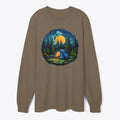 Camping in the jungle dark t shirts