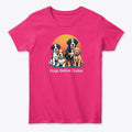 Dogs Before Dudes Cute Tee | Premium Unisex T-Shirt, Trending Graphic Tee