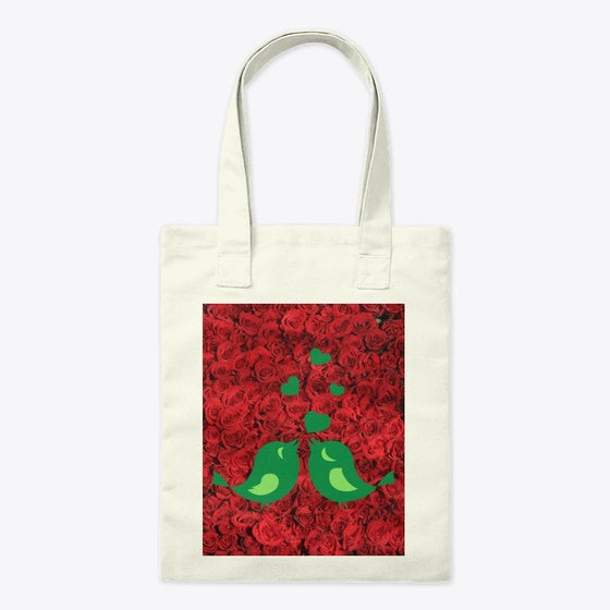 Love birdsroses