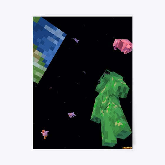 Floatin - Grounded Poster